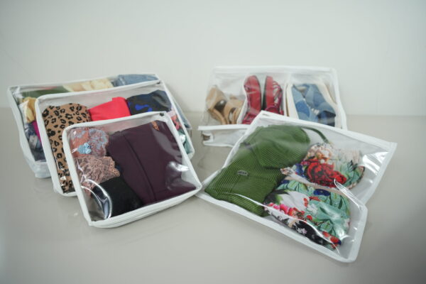 KIT ORGANIZADOR DE MALA 5 PEÇAS - BRANCO - Image 3