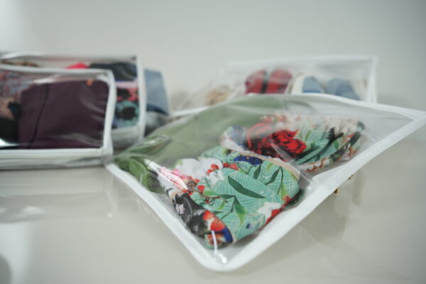 KIT ORGANIZADOR DE MALA 5 PEÇAS - BRANCO - Image 2